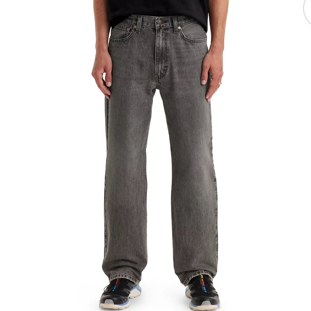 Levi's Men's Dark Gray Stay Loose Jeans 31x32